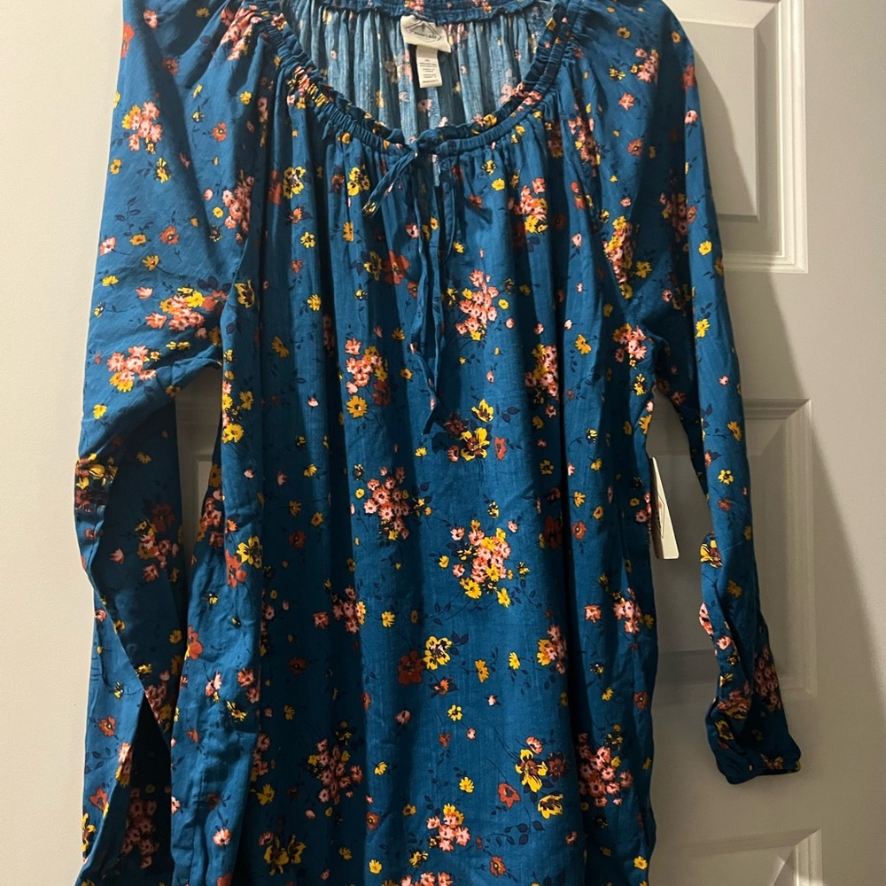 Blue St, John’s blouse